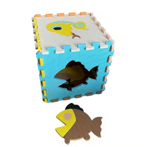 Soft game massage mat Puzzles EVA Colored